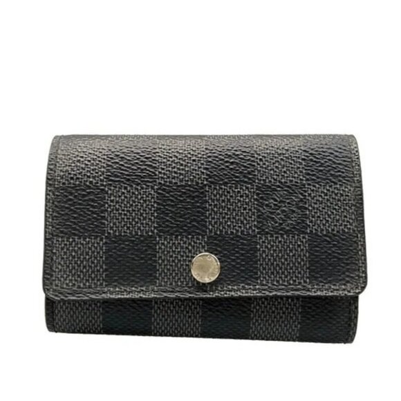 LOUIS VUITTON Multicles 6 N62662 CT1176 Key Case Damier Graphite Canvas